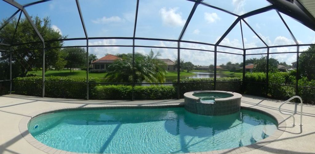 Villa Fountain Lake mit privatem Pool und Whirlpool in Naples